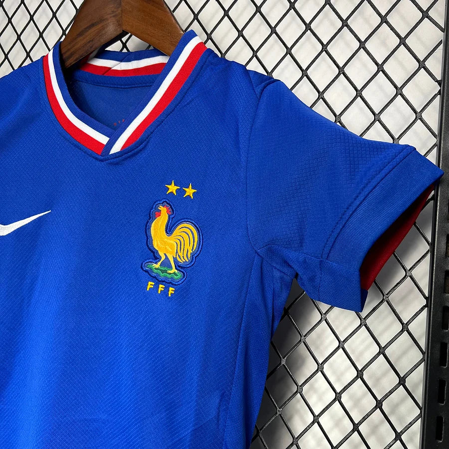 Frankreich Heim-Shorts-Sets 2024-2025