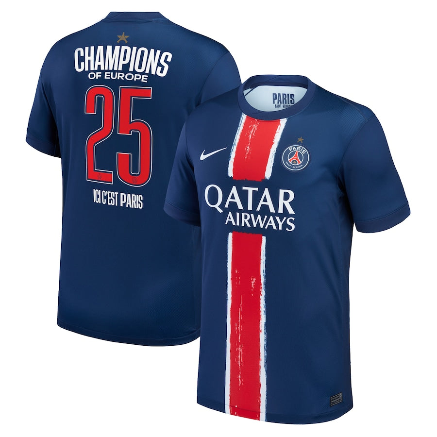 Paris (PSG) domicile 2024-2025 Champions of Europe