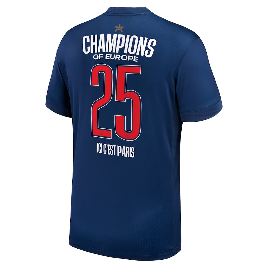Paris (PSG) domicile 2024-2025 Champions of Europe