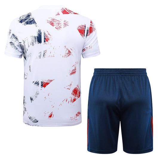Ensemble Short Paris (PSG) training 2025 Blanc