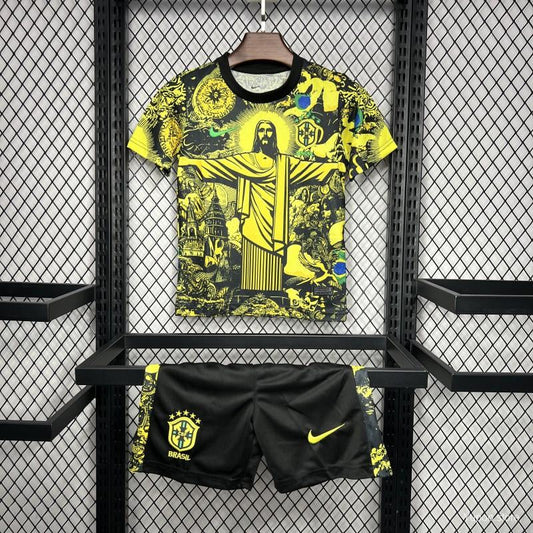 Ensemble Short Brésil spécial 2024-2025 Jaune