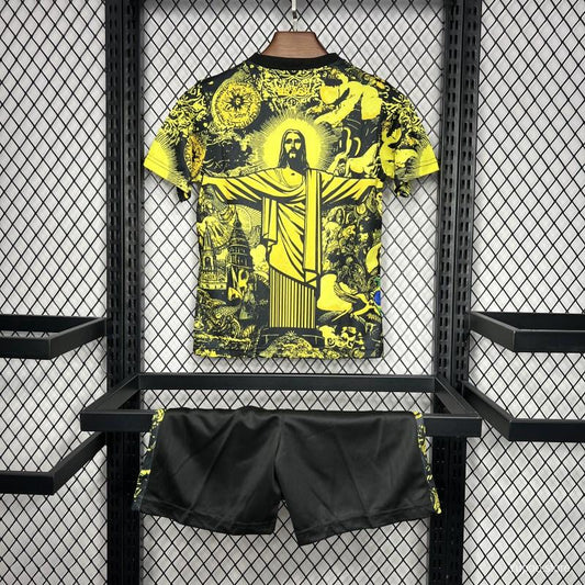 Ensemble Short Brésil spécial 2024-2025 Jaune