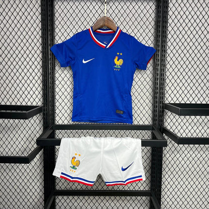 Frankreich Heim-Shorts-Sets 2024-2025