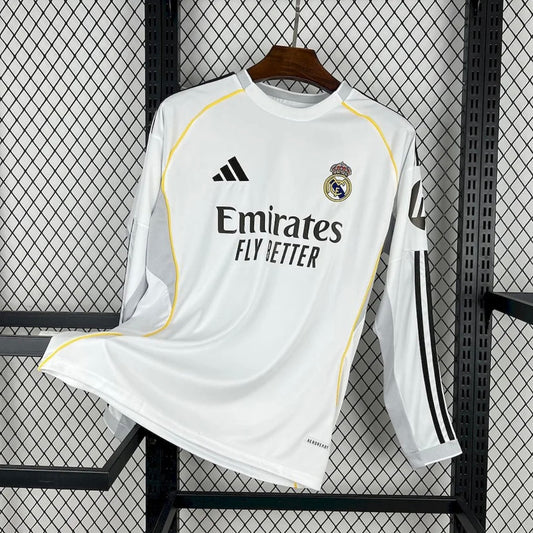 Manche longue Real Madrid domicile 2025-2026